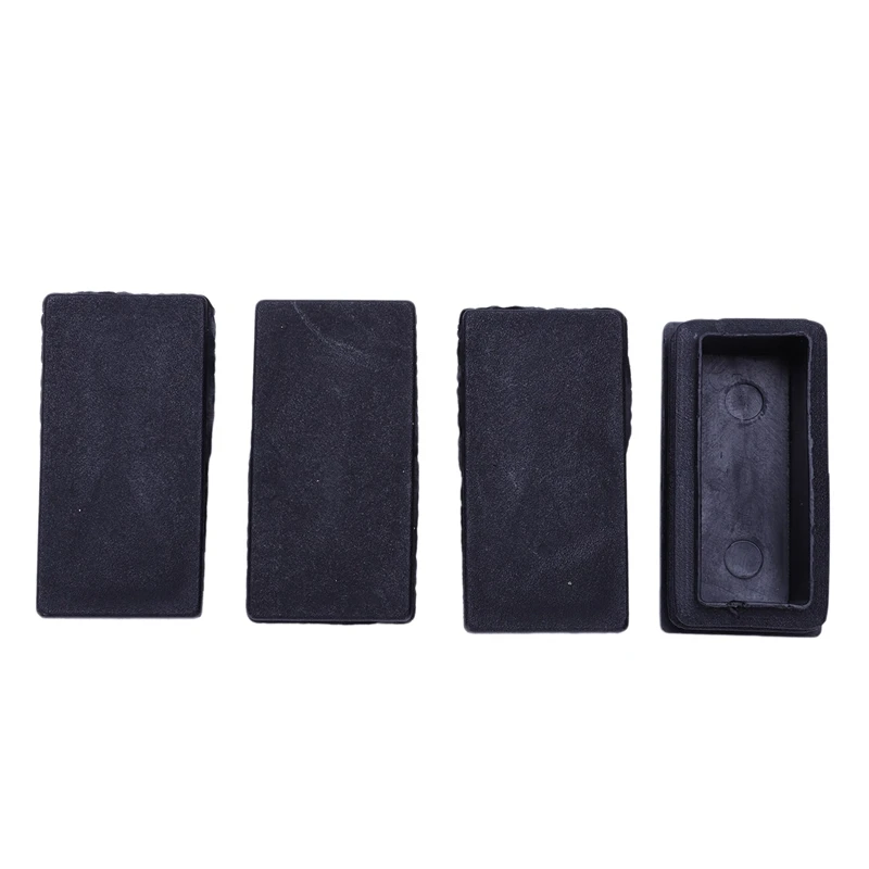 Inserti per tubi con tappo terminale per tranciatura in plastica 25Mm x 50mm 240 pezzi neri