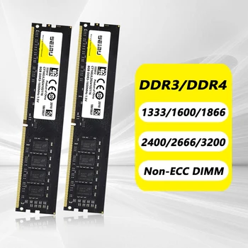 DDR3 DDR4 4GB 8GB 16GB Memoria Ram de escritorio PC3 1,5 V 1066 1333 1600Mhz PC4 1,2 V 8500 10600 12800U 240Pin DIMM Memoria RAM de computadora 1