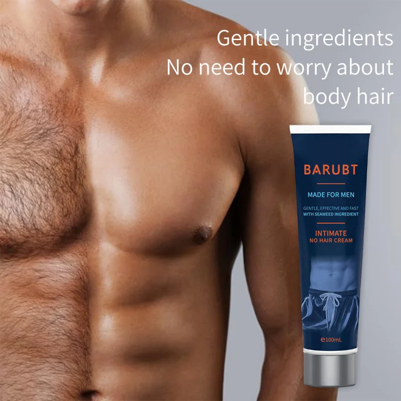 creme-depilatorio-para-homens-barubt-uso-em-todo-o-corpo-axilas-e-Areas-Intimas-depilatorio-suave-e-indolor-sem-manchas-pretas-longa-duracao