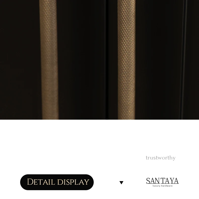 Santaya Solid Antique Brass Handles With Knurled Cross Pattern for Kitchen Cabinet T Bar Pull Bedroom Wardrobes and Drawer Knobs