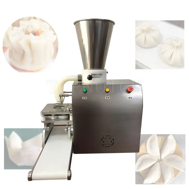 زلابية مومو وونتون سيوماي التلقائي على البخار الخضار المحشوة كعكة صنع آلة قابلة للطي صانع رافيولي