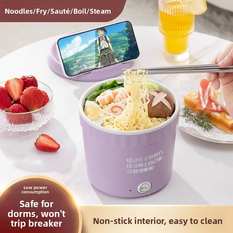 

Одноразовая миска для лапши быстрого приготовления с крышкой Dormi, для хот-пота, из материала Cerc, простая, стильная, для студенческого общежития