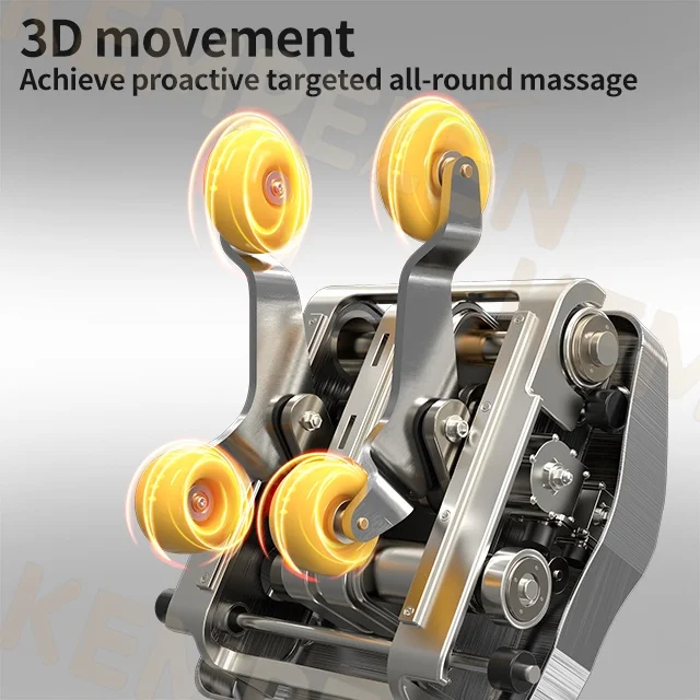 Jade 6-Roller Massage Chair – Zero Gravity, Thai Stretch, AI Voice, 3-Year Warranty
