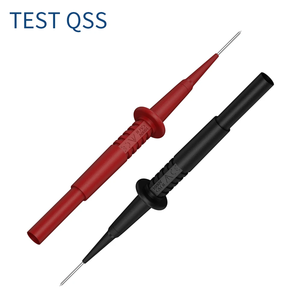 Imagem -06 - Teste Elétrico Sonda Dicas Auto Multímetro Teste Leads Extensão Voltar Piercing Agulha Ferramentas Elétricas de Diagnóstico Q.30011 Pcs