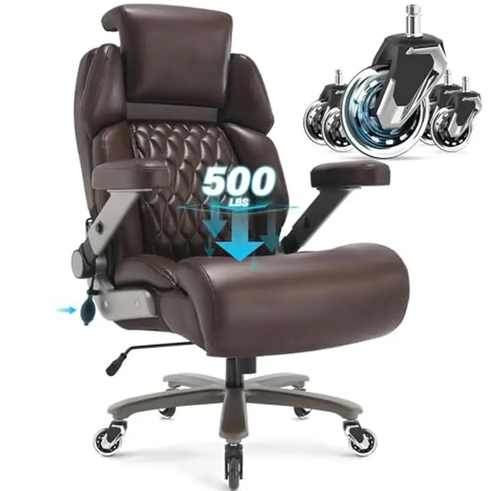 

Офисное кресло руководителя с регулируемым подголовником и поддержкой поясницы, фунта