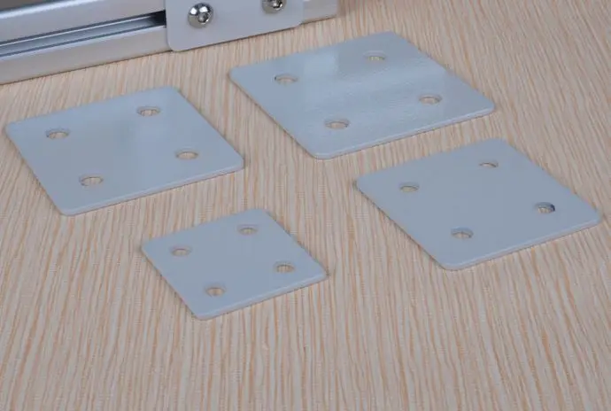 Connecting plate For 3030 - 5050 mm Aluminium Extrusion Profile - Select size