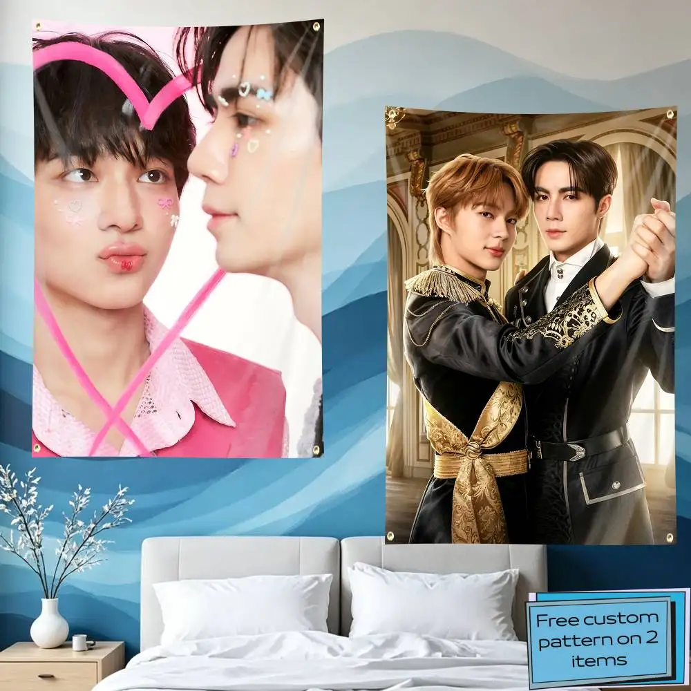 The Next Prince CP-Z-ZeeNuNew Flag Tapestry Banner for Bedroom Living Room Outdoor Camping Custom Supported