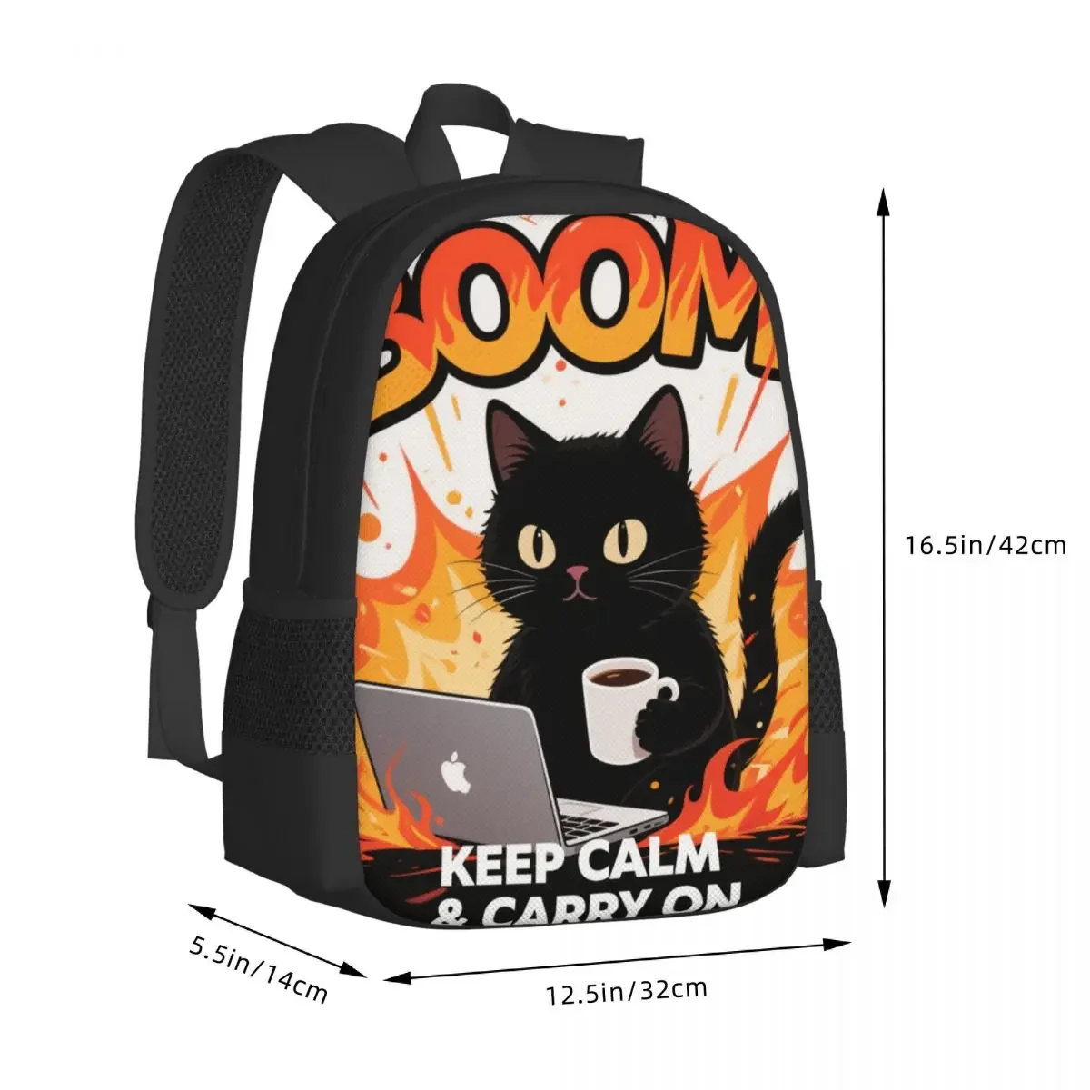 Stay calm, continue with previous behavior for boys and girls, children's backpacks, laptops, shoulder bags