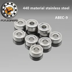 10Pcs 4x7x2.5mm SMR74ZZ ABEC-9 Stainless Steel Bearing SMR85ZZ SMR95ZZ SMR105ZZ SMR106ZZ SMR128ZZ Fishing Reel Handles Bearing