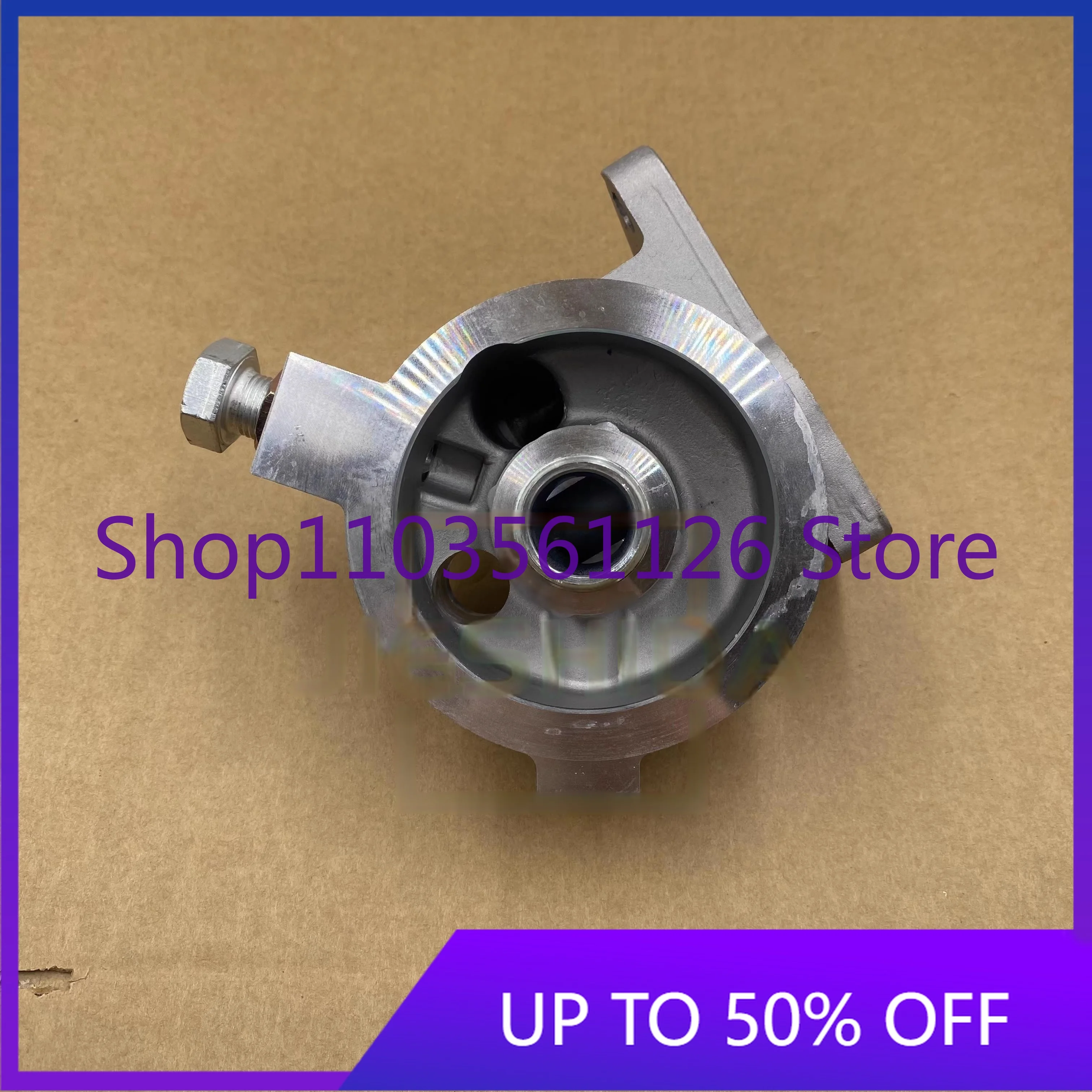 

Лидер продаж E320C алюминиевая основа масляного фильтра S6K соединительная база двигателя детали экскаватора