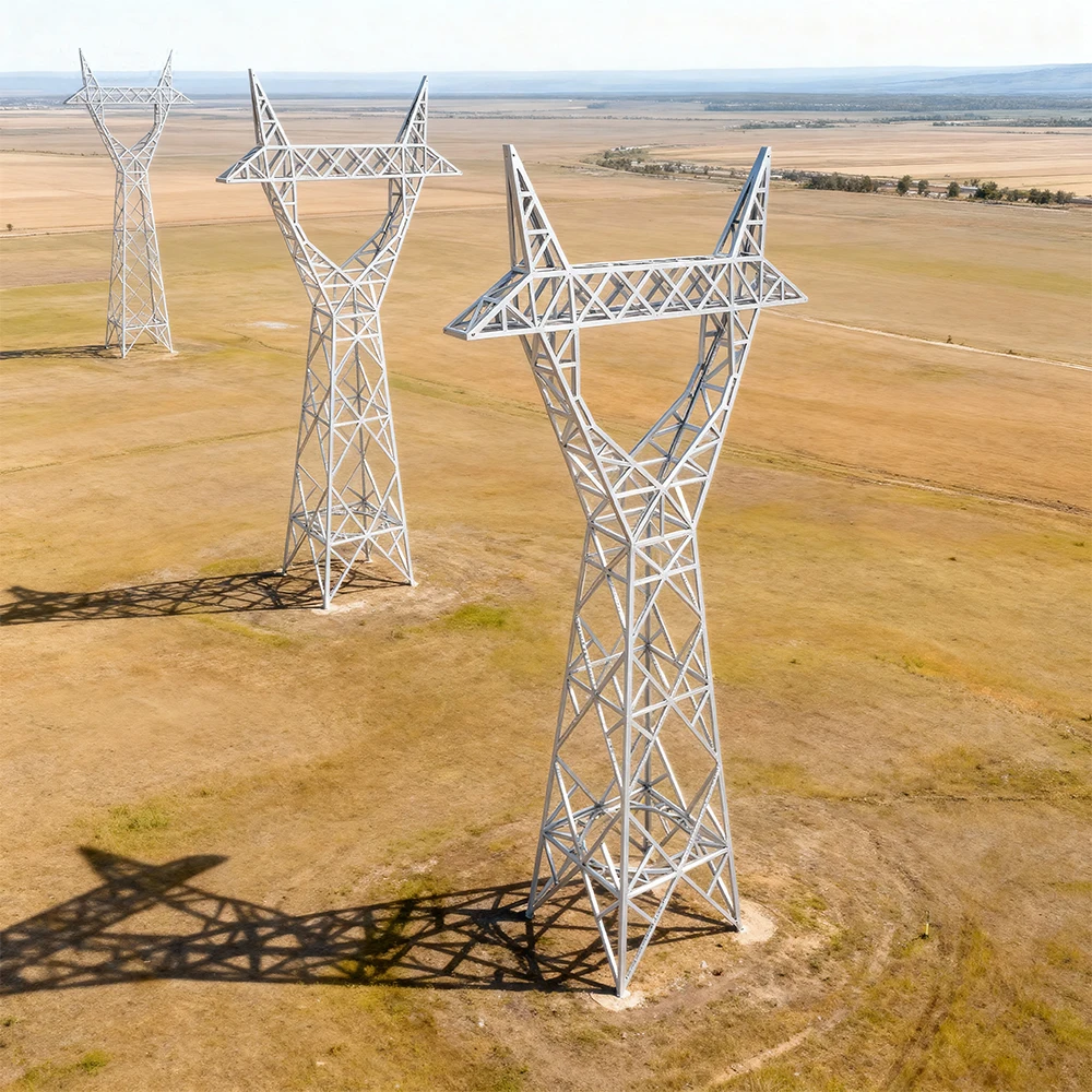 

Miniature Electric Transmission Tower Model ABS Plastic Construction For DIY Sandtable Railway Train Scene Craft Ornament 1PCS