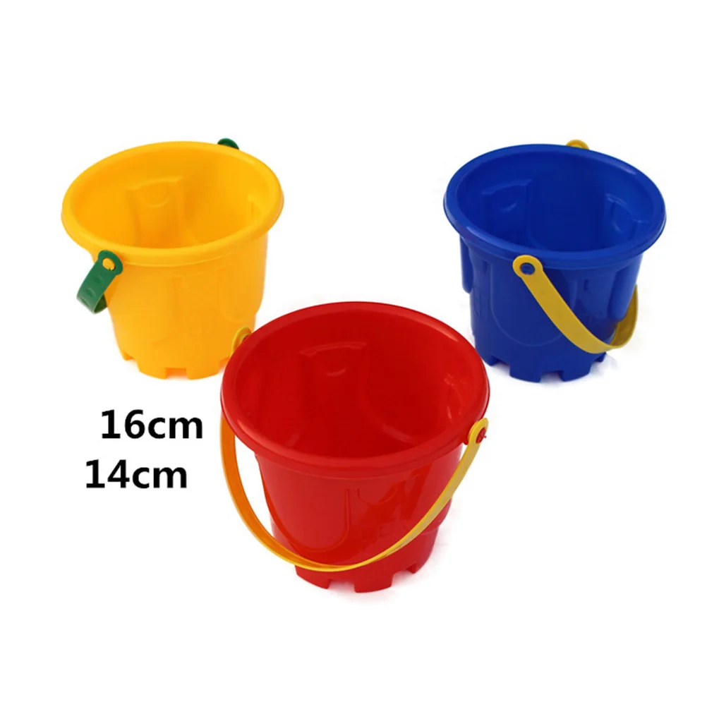 4個入り砂場バケツ子供用ビーチプレイセットプレミアムプラスチック製お城組み立てセット子供用屋外遊び場楽しい教育玩具