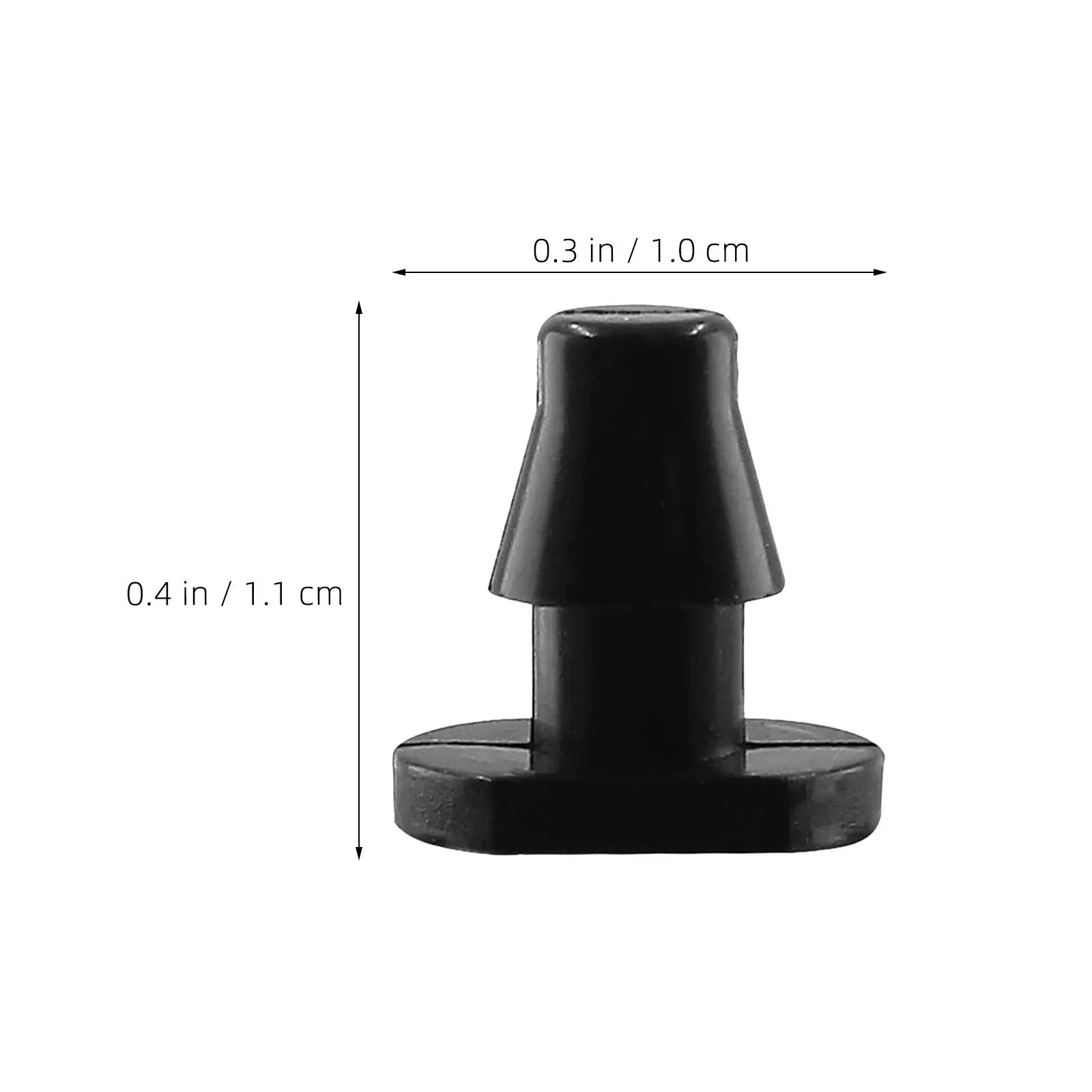 200Pcs Drip Irrigation End Plugs Barbed Tubing 4MM Line Leakproof Water Saving Garden Fittings