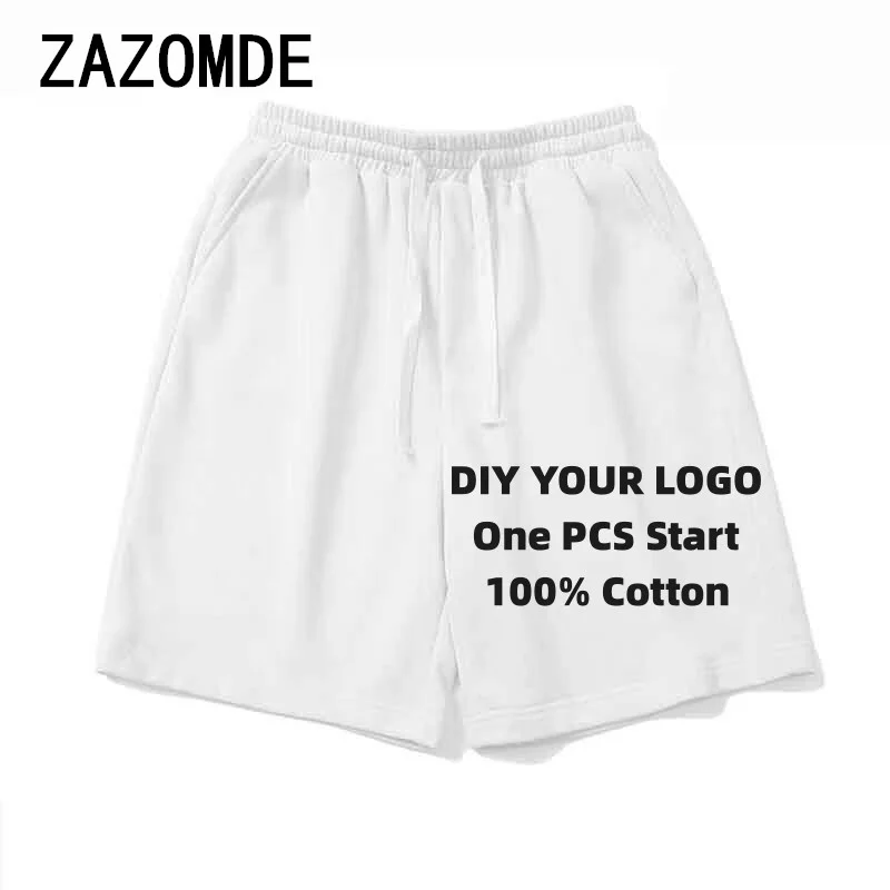 ZAZOMDE 2024 Unisex DIY Customize Short Pants Fashion Casual Printed Pattern Summer Beach Shorts Print On Demand Short Pants