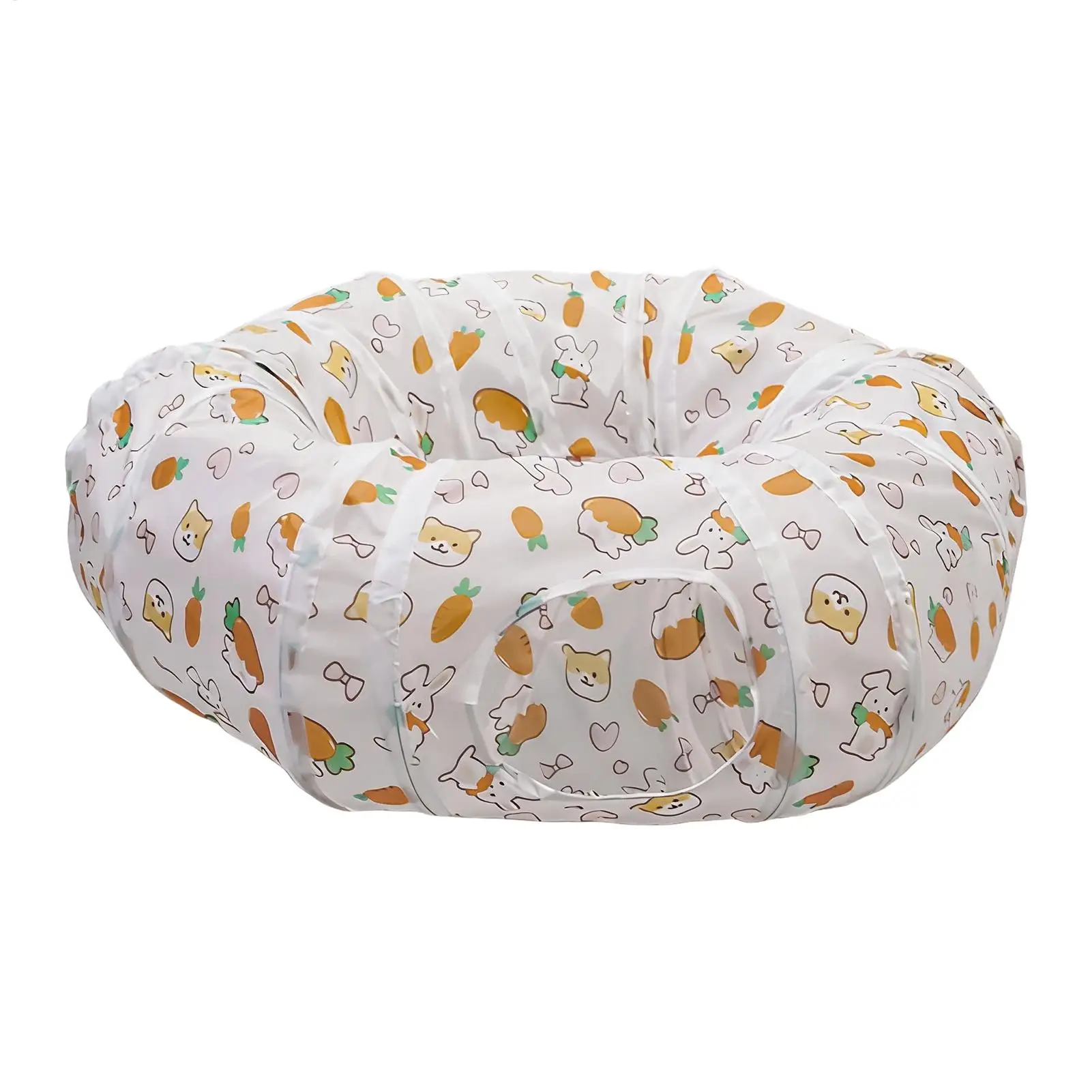 

Интерактивный складной гибкий тоннель-лабиринт для кошек: трубки и тоннели для котят и домашних животных на Рождество, Хэллоуин, День рождения