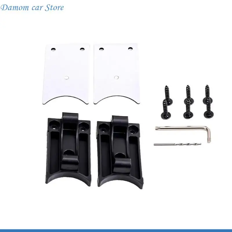 A2UC Portable Ladder Mount Easy Install Ladder Base Plastic Ladder Socket for Marine 