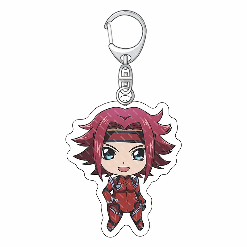 55MM Anime CODE GEASS Lelouch of the Rebellion Figur ZERO C.C. Suzaku Kururugi Kallen Stadtfeld Acryl-Schlüsselanhänger Niedliche Geschenke – Detail 1
