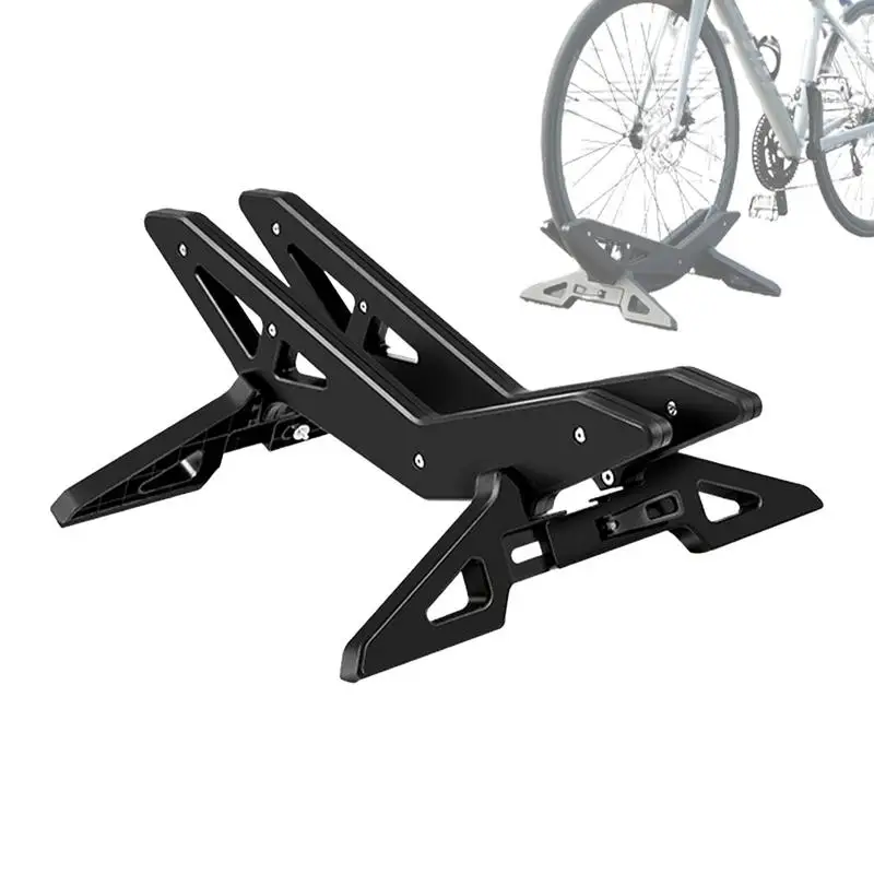 Cycle Parking Rack Adjustable Cycle Wheels Support Cycles Storage Rack Quick-Release For Road Gravel For Stylish Indoor