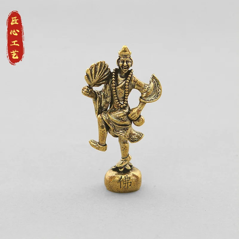 Ji Gong statue, a small decorative figurine of the living Buddha, Daoji Monk