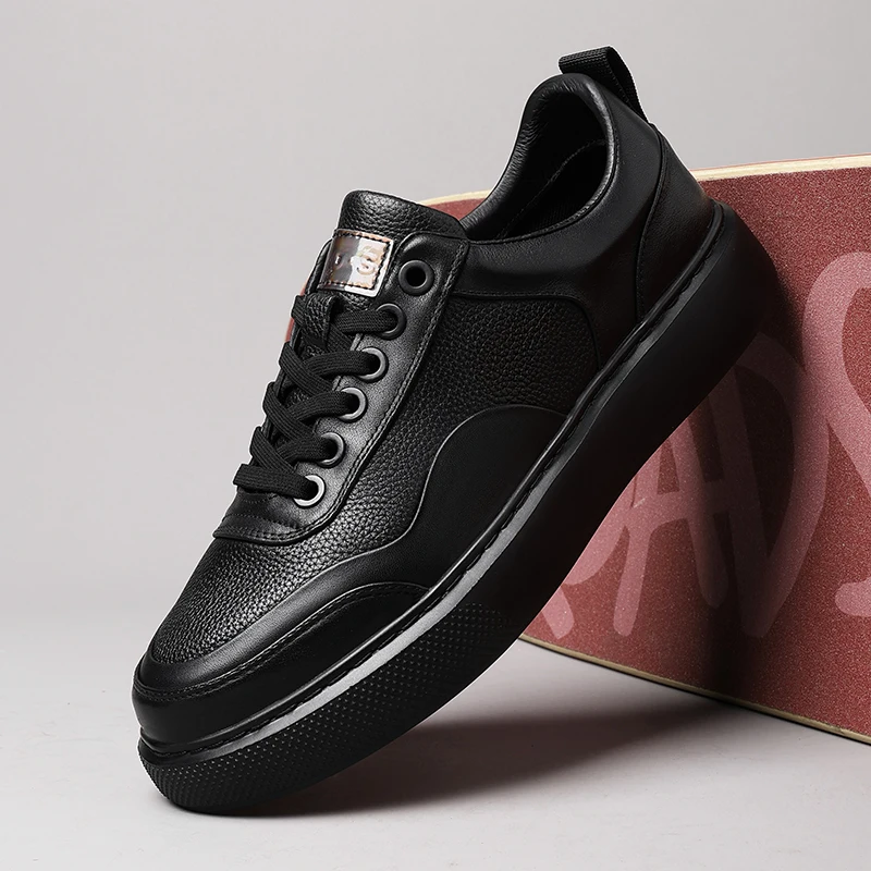 

Men's versatile solid color board shoes, low cut trendy casual shoes 250809