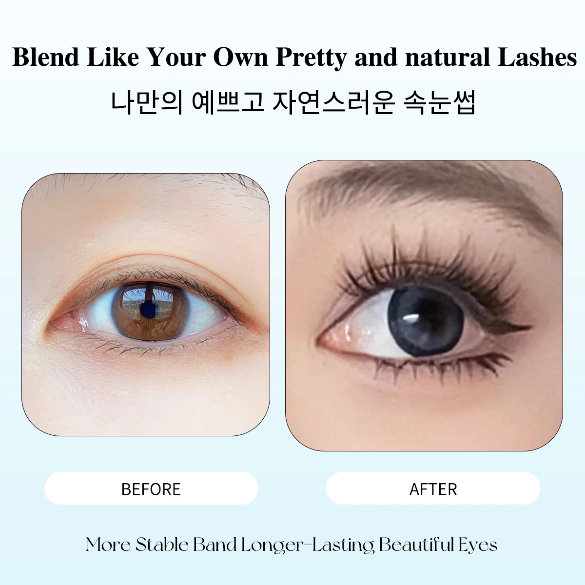 Cils magnétiques 80 grappes sans colle cils vaporeux naturels réutilisables faux cils boucle moelleuse Ultra-mince confortable