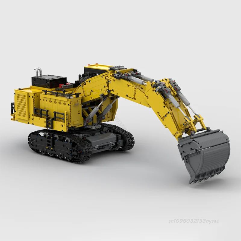 NOWY Moc 42100 Model do Składania z Klocków 6020B Koparko-ładowarka Górnicza Techniczne Klocki Edukacyjne Zabawki dla Dzieci Prezent na Boże Narodzenie