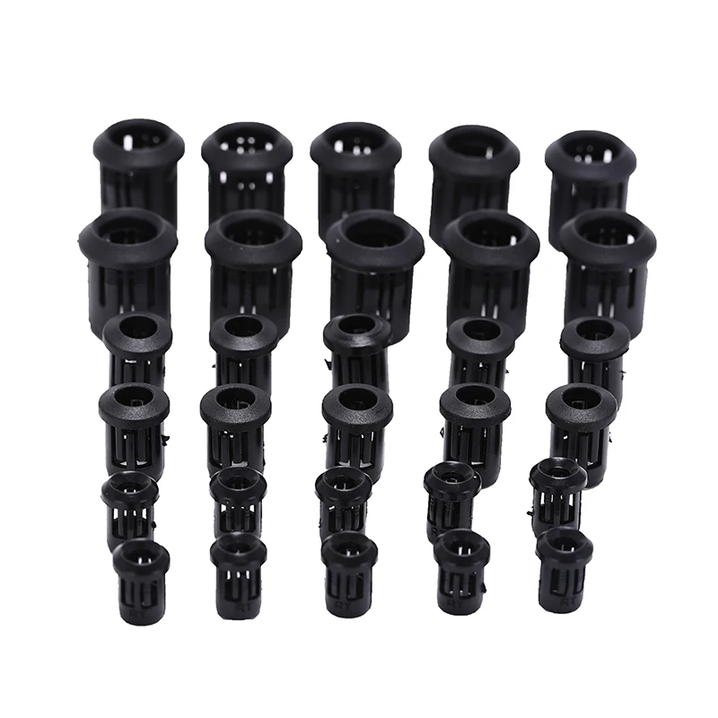 10pcs Plastic Lamp LED Diode Holder Black Clip Socket Mount 3mm/5mm/8mm