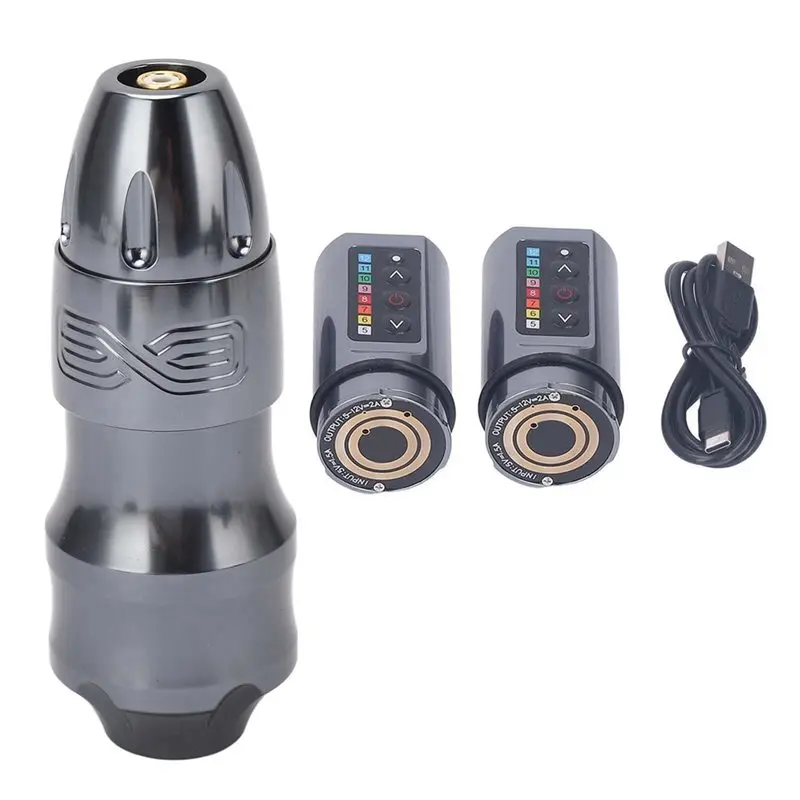 

RCA Wireless Rotary Tattoo Machine 4Mm Stroke 2400Mah Rechargeable Coreless Rotary Pen
