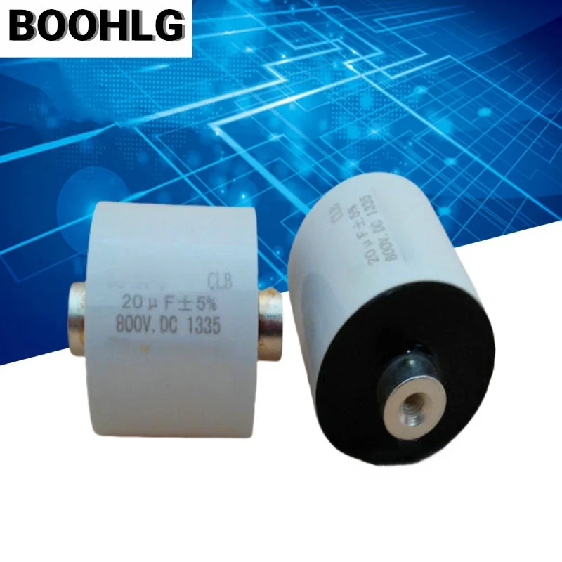 

1PCS film DC filter capacitor 20UF 800V 25A 44X44MM high frequency inverter power supply special
