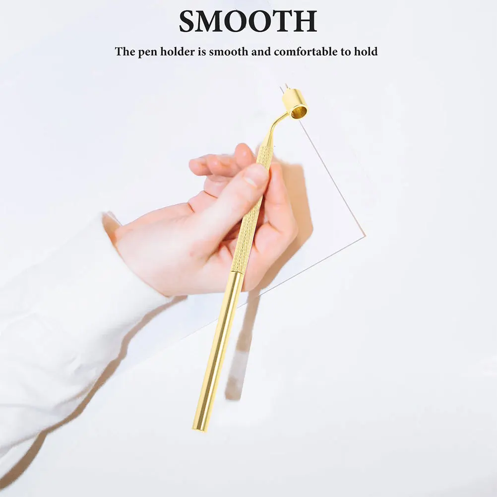 

Metal Fluid Writer Pen Slanting Fine Line Paint Pen Professional Paint Applicator for Drawing Scrap Repair DIY Craft