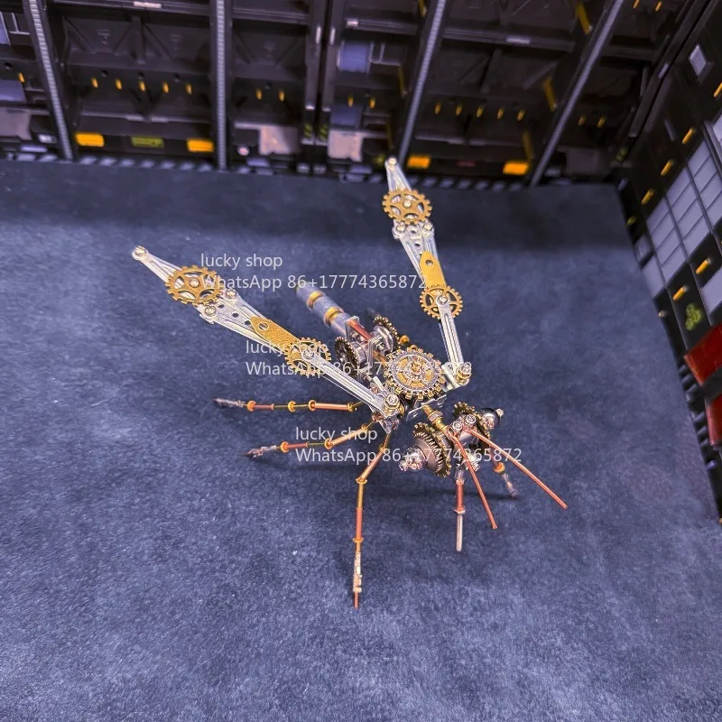 

Механическая модель насекомого-муравья из металла для сборки, креативный праздничный подарок