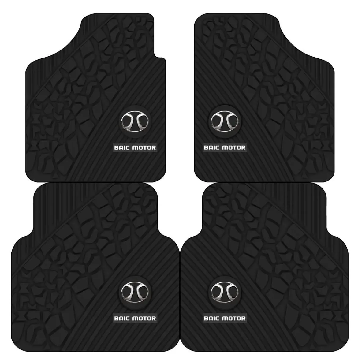 Автомобильный напольный коврик спереди и сзади, защитная подушка для пола для BAIC X7 BJ40 Senova D50 D70 X55 X65 EU5 EU7, автоаксессуары