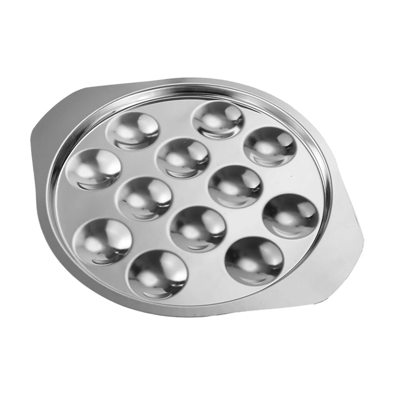 Stainless Steel Conch Plate Snail Plate Set Kitchen Food Snail Mini Cooking Barbecue Barbecue Snail Plate Snail Kitchen Tools