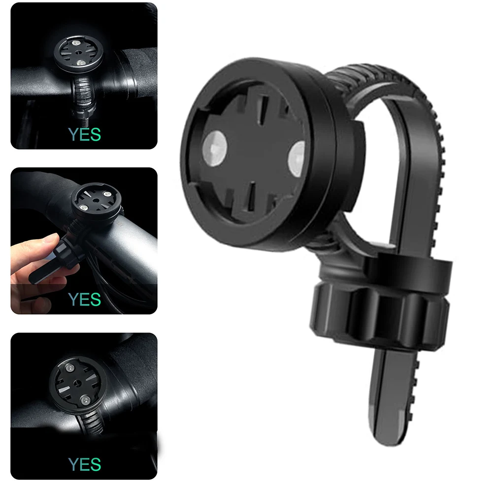 

1 Pc Bicycle Computer Bracket Plastic Adjustable Handlebar Frame Headlight Holder Mountain Bike Speedometer Bracket Accessories