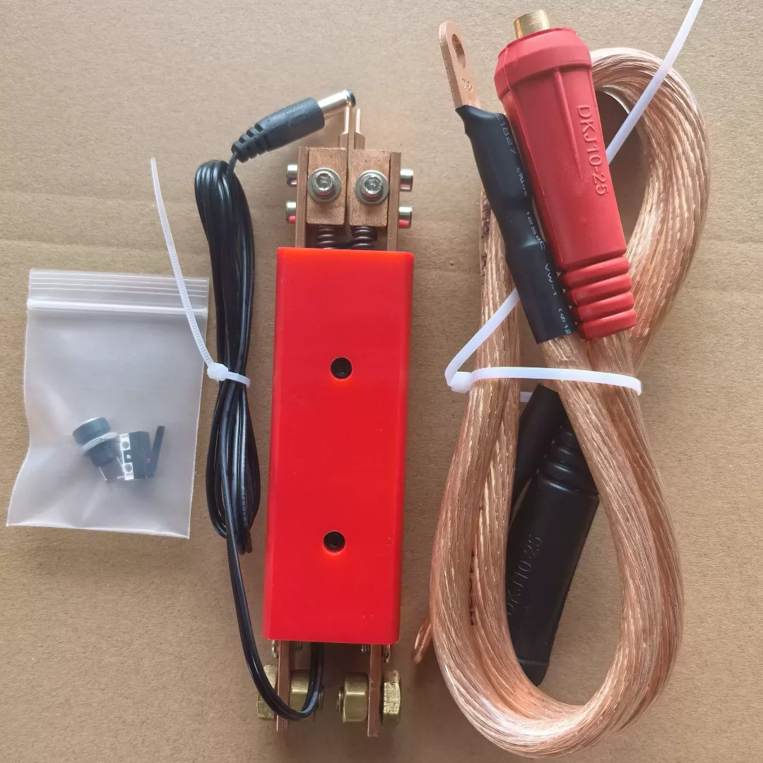 

DIY new spot welding machine integrated spot welding pen, new integrated automatic trigger spot welding machine handle