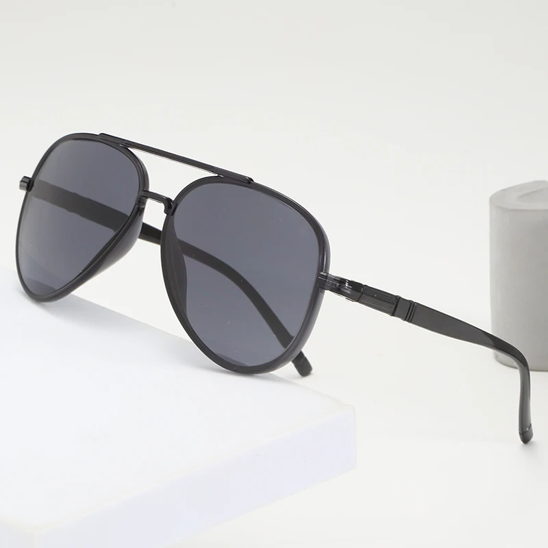 أزياء الطيار النظارات الشمسية النساء الرجال خمر العلامة التجارية مصمم ظلال في الهواء الطلق القيادة نظارات شمسية سيدة رجل UV400 نظارات واقية #1