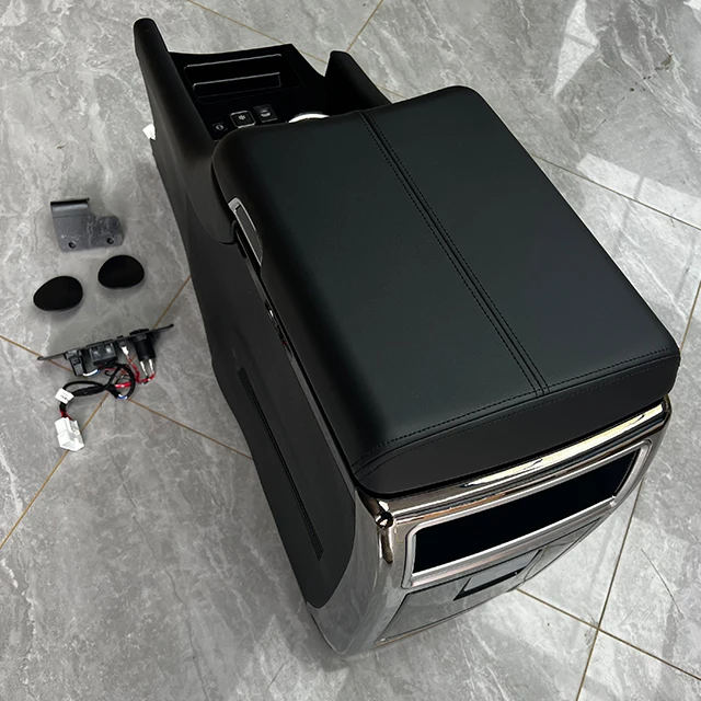Applicable to RHD HIACE  Right Rudder Interior  Central Storage  With Wireless Charging Refit Interior Upgrade