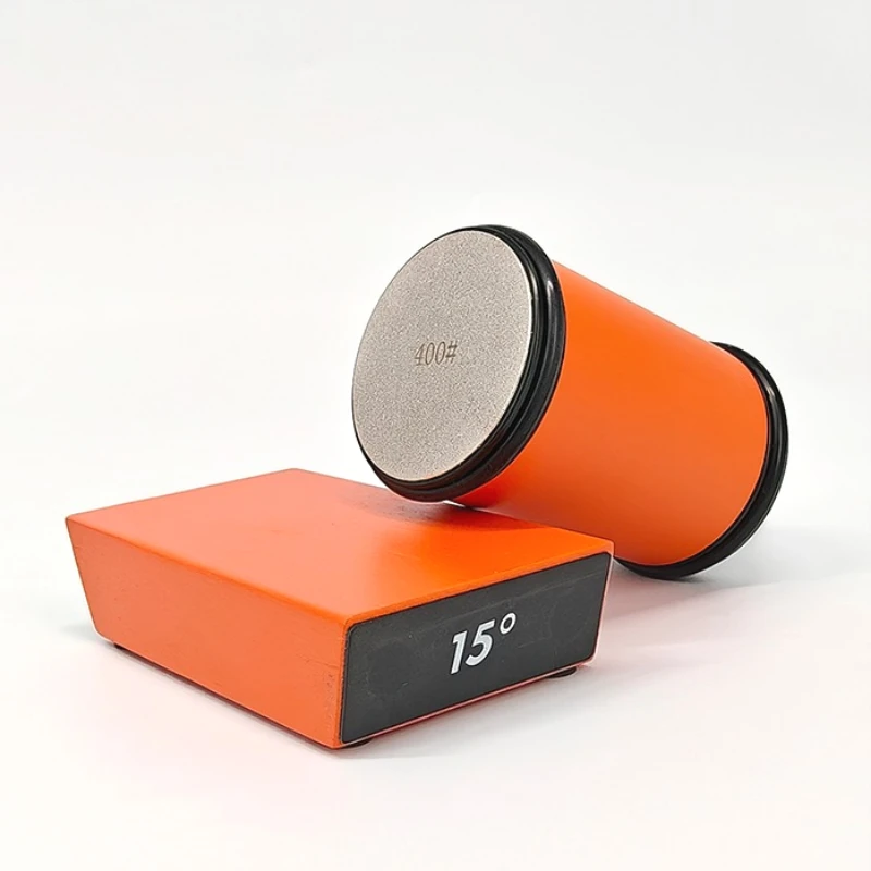 

ApexSharp Roller: система заточки Sleek Sunset Orange с прецизионным алмазным диском и двухугольным направляющим (15 ° /20 ° ) ​