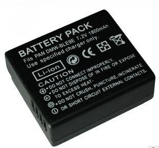 1800mAh DMW-BLE9E Battery Suitable for Panasonic Lumix Cameras Such As  DC-S5IIX  GH5S G100 G95 Including DMC-GX9 and DMC-GX85