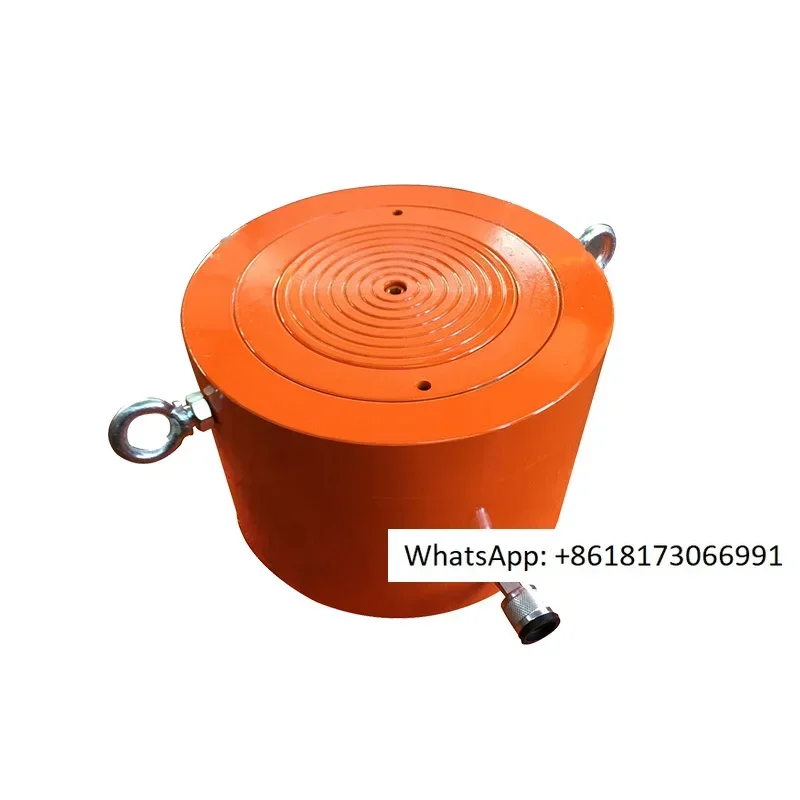 Thin electric hydraulic jack synchronous large tonnage separated ultra-high pressure 50t100 ton split hydraulic cylinder