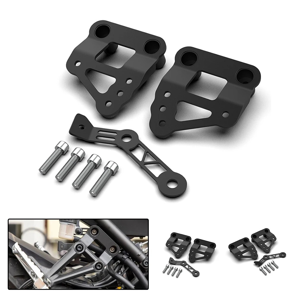 

Passenger Footrests Relocation Passenger Pedal Adjustment For YAMAHA XSR900 FZ09 MT09 MT-09 2014 2015 2016 2017 2018 2019 2020