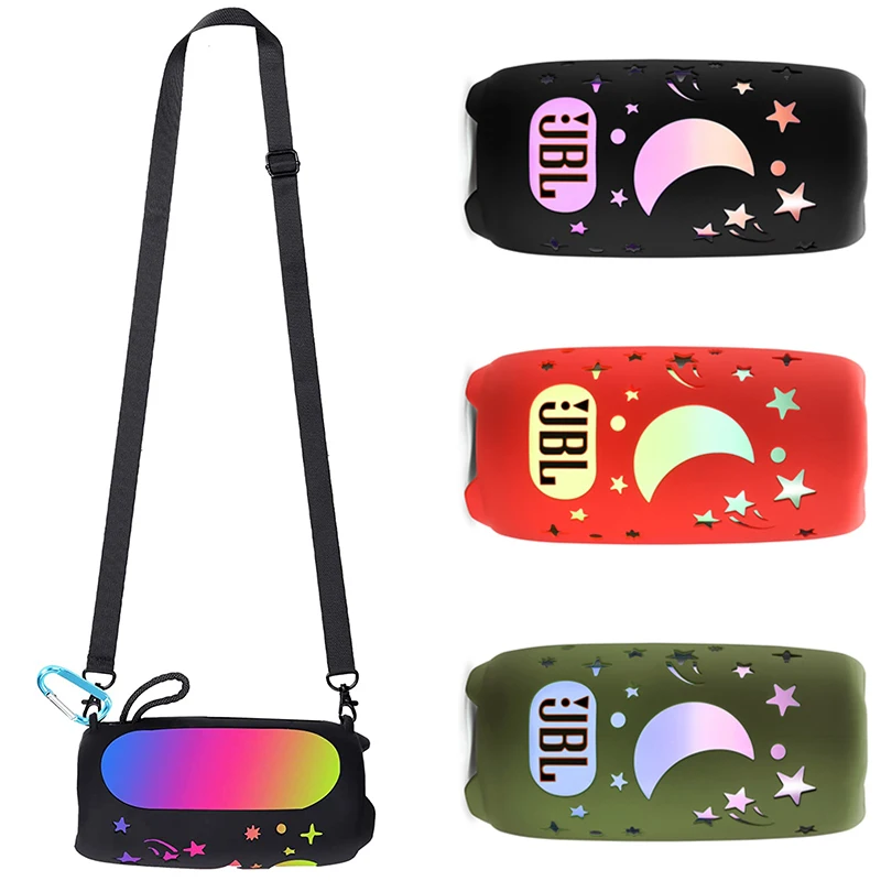 ZOPRORE-funda de silicona para Altavoz Bluetooth JBL Pulse 5, funda protectora para Pulse5 JBL, accesorios para altavoces