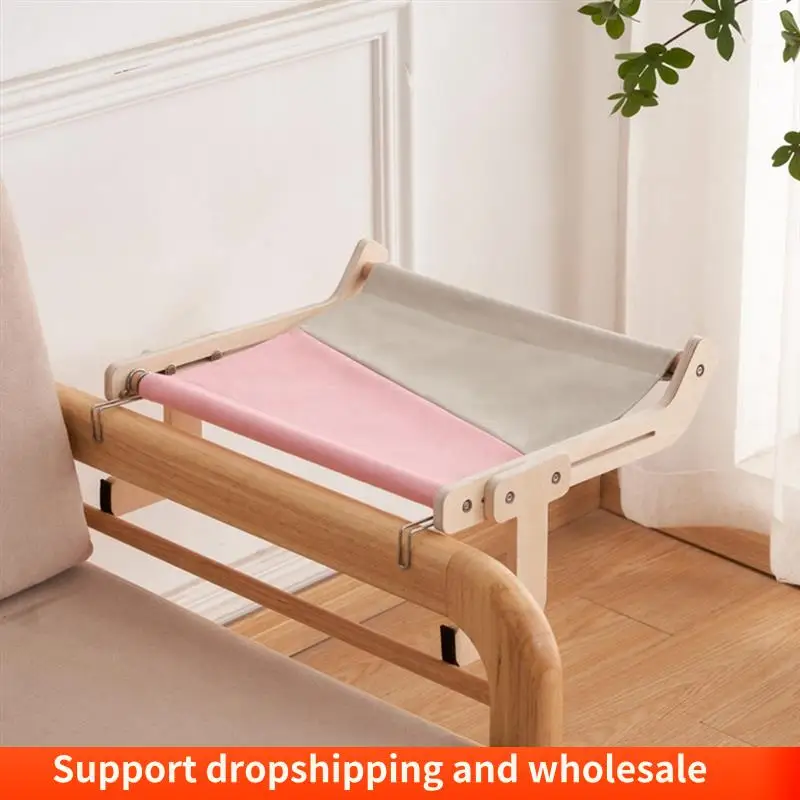 

AA86 Cat Hammock Universal Cat Hammock For All Seasons Cat Hanging Bed Cat Hanging Bed Convenient Fixing Bracket