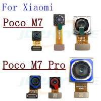 Front Back Camera For Xiaomi Poco M7 Pro M7Pro Selfie Frontal Backside Facing Main Wide Angle Rear Camera Flex Cable