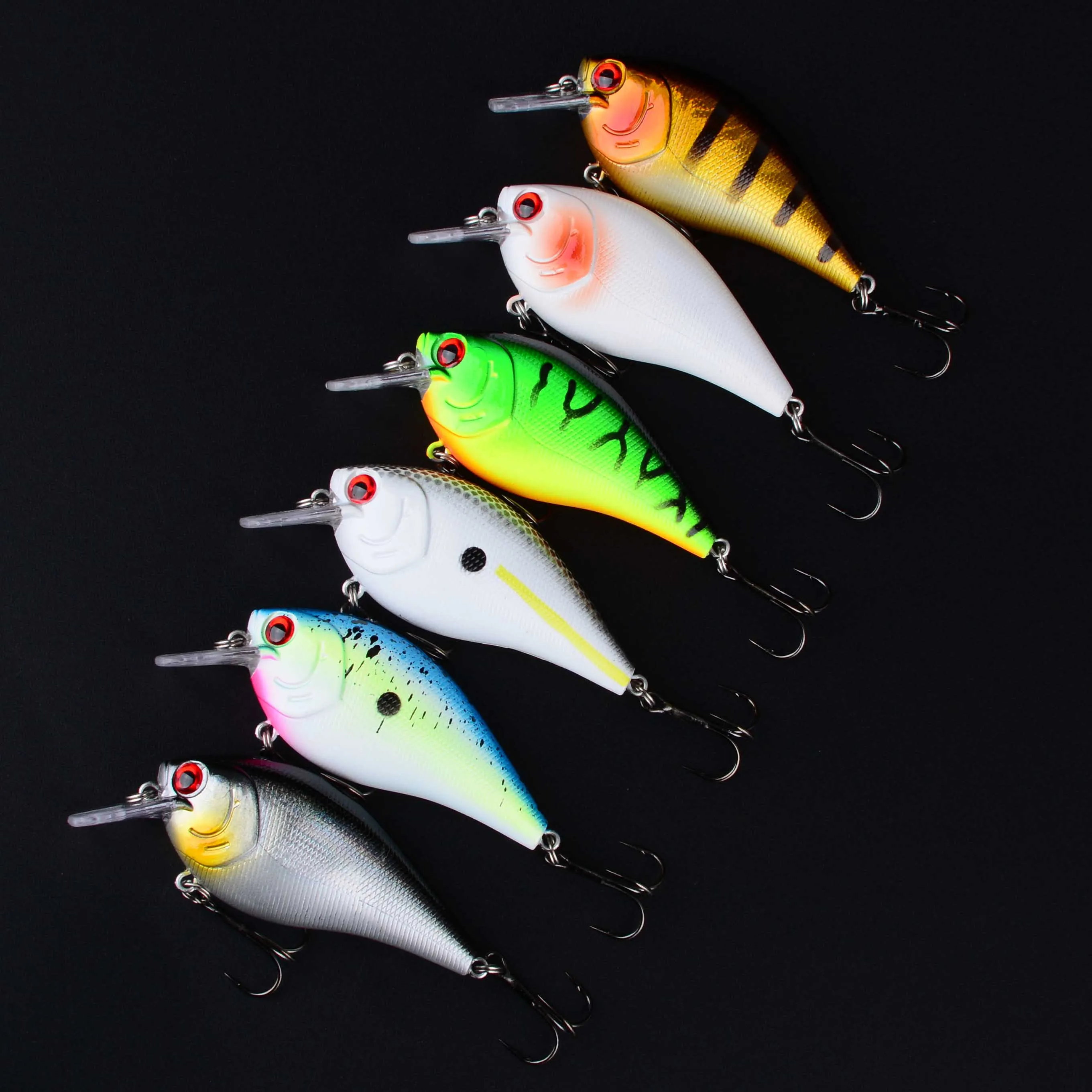 1pcs 8.5cm 15g Rattling Shallow Diving Crankbait Artificial Wobbler for Bass Pike Hard Bait Fishing Lure Tackle 6 Colors image 4