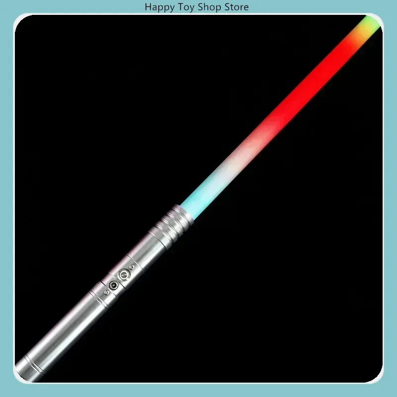 Yanqing 78-92cm Metal APP Control Pixel Telescopic Color Changing Luminous Sword Toy Cosplay Prop Gift