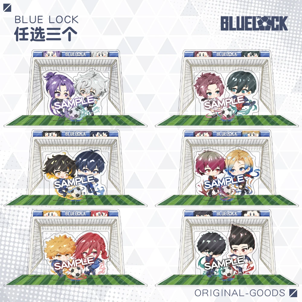 Anime BLUE LOCK	Bachira Meguru Nagi Seishiro Mikage Reo MICHAEL KAISER Niko Ikki Cosplay Acrylic Standing Sign Halloween Xmas