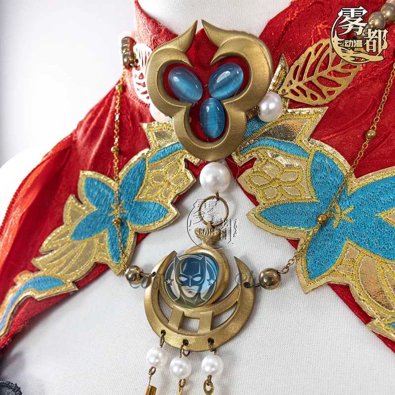 Горячая игра Naraka: Bladepoint Косплей Костюм Аниме Viper Ning Высокое качество Ролевая игра Сексуальное красное платье Женский наряд Comic Con для взрослых