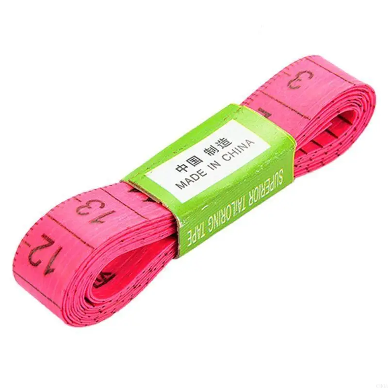 C90A 150cm/60" Body Measuring Household Stationery Tape Ruler Centimeter Plastic Soft