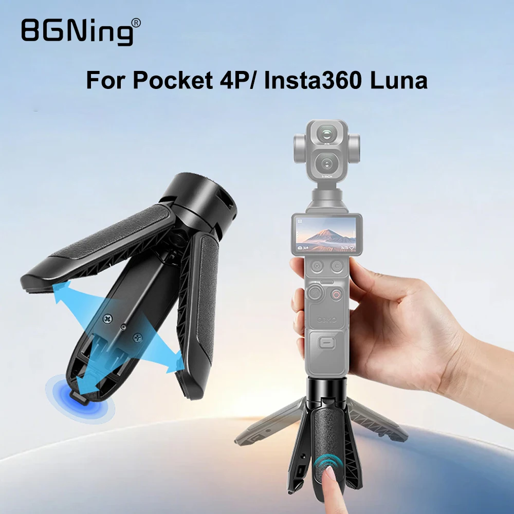 Für DJI Osmo Pocket 4 Pro / Pocket4 / Pocket3 Ein-Klick-Pop-up Schnellverschluss Mini-Plastikstativ für Insta360 Luna Ultra Kamera – Detail 13